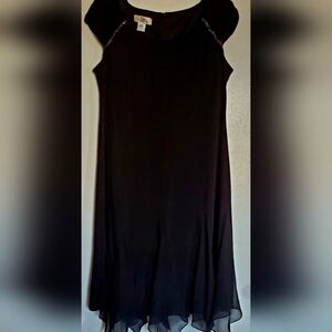 Patra Black Party Dress